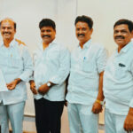 Gadwal MLA Bandla Krishnamohan Reddy submits petition for development and urea allocation with local leaders